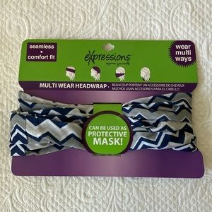 4-in-1 Head Wrap, Face Mask, Multi Wear